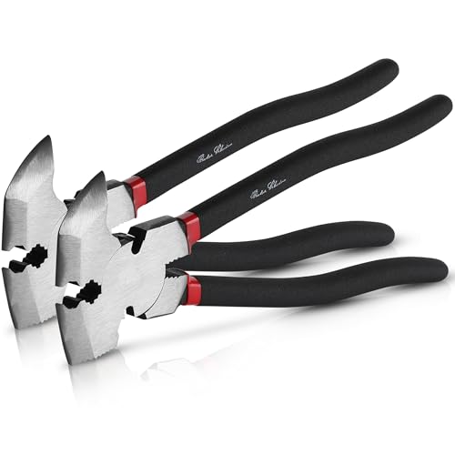 Image of Bates- Fencing Pliers, 10.8 Inch, 2 Pack, Multi Tool Fence Pliers, Barbed Wire Fence Tools, Staple Puller