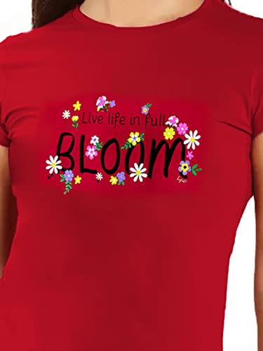 Image of Lyra Women's Cotton Regular Fit T-Shirt