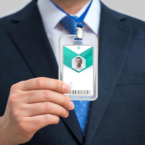 Fundas transparentes de plástico para el control de acceso en oficinas 5