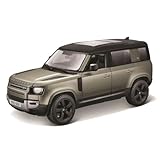 Bburago - Land Rover Defender 110 (2022) chelle 1:24, Rplique en Fonte avec Portes ouvrantes, Assortiment alatoire, Licence Officielle Land Rover