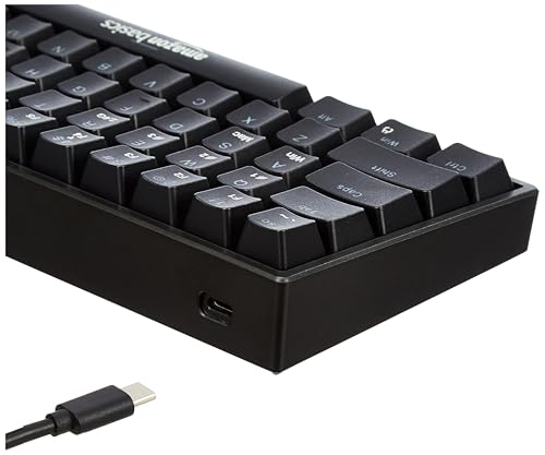 Image of amazon basics Pro Series RGB Wireless Mechanical Gaming Keyboard | 23 Hr Battery Life | Customizable and Programmable RGB | Swappable Keys | Dual Mode | 3000 mAh, Type-C Charging (Black)