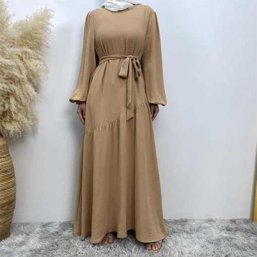 Robe musulmane ample avec hijab pour faciliter la prière arabe