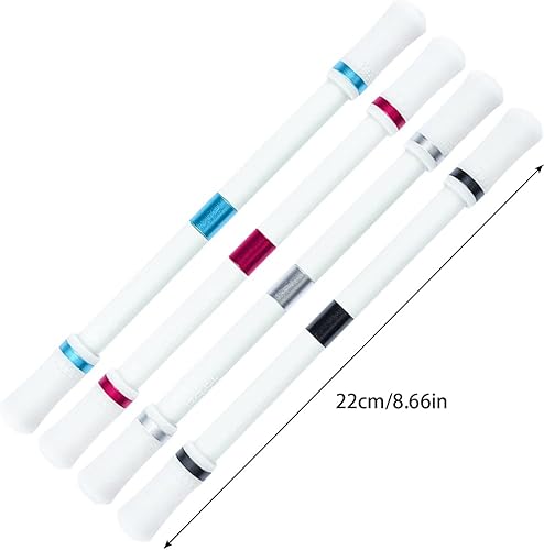 Miniatura 3 de Bobuluo 1 bolígrafo giratorio, bolígrafo giratorio de gel para juegos, bolígrafo volador, juguete de liberación de presión de entretenimiento para