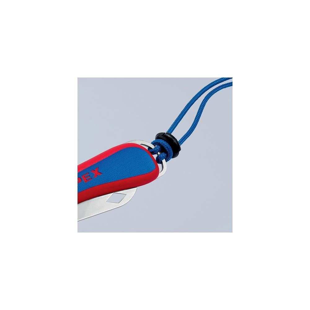 KNIPEX Navaja plegable para electricistas en blister 120 mm, 16 20 50 SB