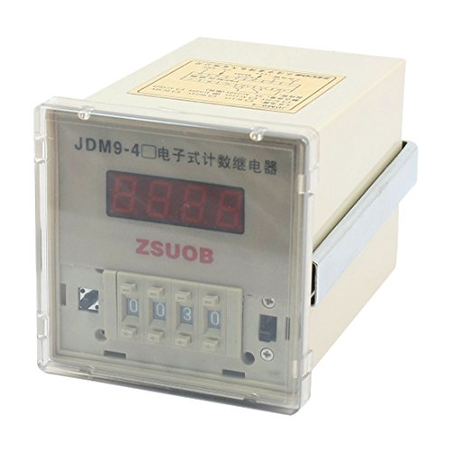 Contador digital JDM9-4 con rango de 1-9999 para control preciso de ciclos en automatización