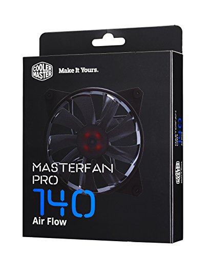 Cooler Master MasterFan Pro 140 AF Ventola per Case 'Fino a 1600 RPM, Silenziosa, Modalità Performance, 140mm' MFY-F4NN-08NMK-R1