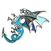 WEVENI Alloy Fantasy Dinosaur Dragon Brooch Enamel Pins for Women Lady Girl Fashion Jewelry Gift (Blue)