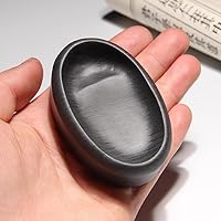 Amazon | Grkoo 硯 歙州硯 墨池 天然原石 すずり 硯石 文房四宝 書道