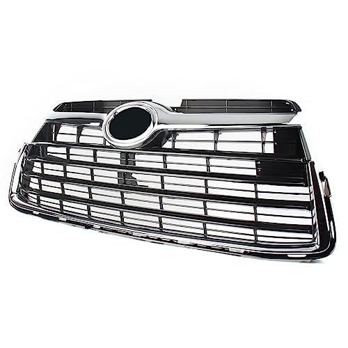 Calandre avant pour Toyota Highlander 2014-2016 en ABS noir