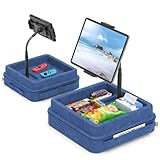 【Réglage Multi-angle】Ce support de tablette design en col de cygne offre des réglages flexibles grâce à une barre en ABS renforcée et à un tube en col de cygne, ainsi qu'à une pince de tablette rotative à 360° pour une position et une stabilité faciles et précises. Le support pour iPad vous aide à corriger votre posture et à éviter les douleurs aux yeux, aux épaules et à la colonne vertébrale.