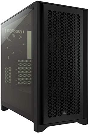 Corsair 4000D Airflow Tempered Glass Mid-Tower ATX PC Case - Black