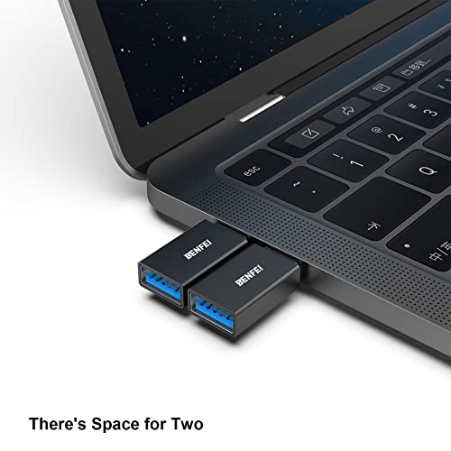 image for BENFEI 5 Pack USB C to USB 3.0 Adapter, USB C to A Male to Female Adap