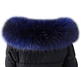 10 Knöpfe zum befestigen des Kragens werden mitgeschickt. (Die Knöpfen müssen Sie selbst darauf nähen.) Die Wähle von 60cm/65cm/70cm/75cm/80cm/85cm/90cm ist die Länge von dem Kunstfellkragen!