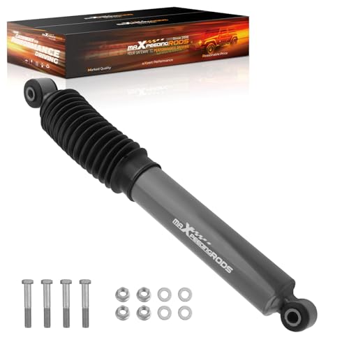 maXpeedingrods Steering Stabilizer for Jeep Wrangler JT Jeep Gladiator JL 2018-2025 G1 Version Improve Handling Performance