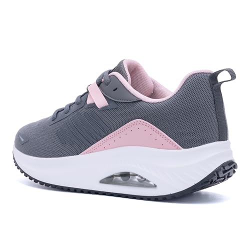 Image of Gyeice Women's Walking Shoes Arch Support Orthotic Breathable Tennis Sneakers for Plantar Fasciitis Pain Relief US 5.5-11