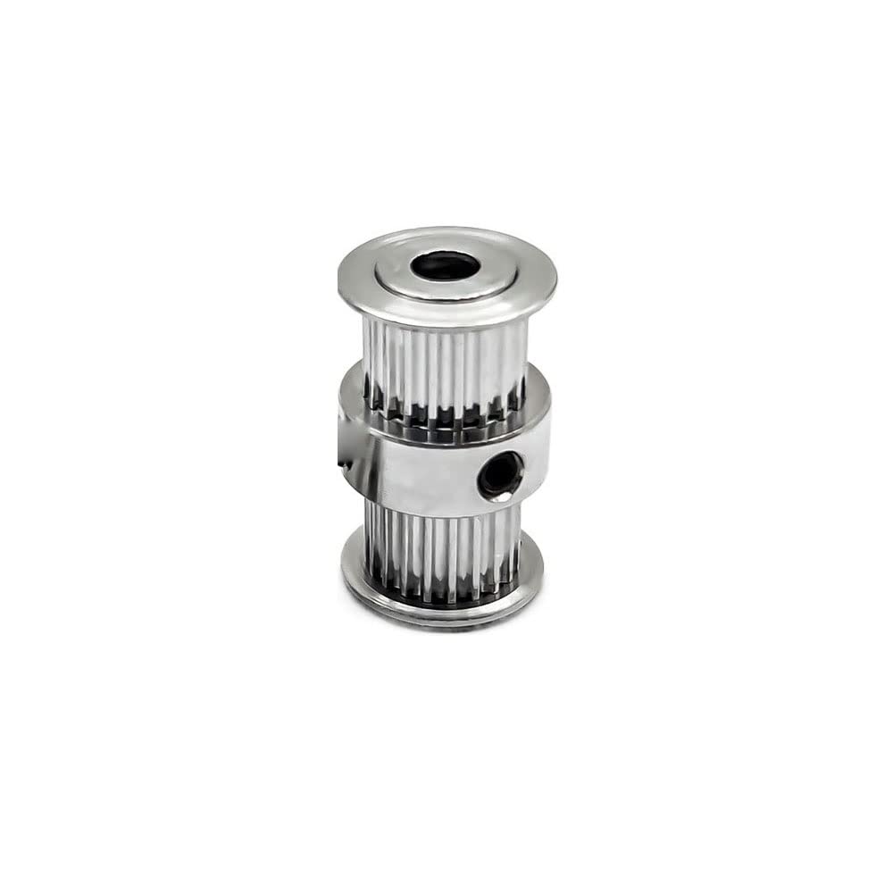 GT2 20 Zähne Zahnriemenscheibe Bohrung 5/6/6,35/8 mm Riemenbreite 9 mm 2GT Doppelkopf Typ 20T Spannrad Synchron Ultimater2(6.35mm,10pcs9mm)