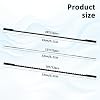 Scroll Saw Blades 5 Inch Plain End Scroll Saw Blade Scroll-Saw Blades for Wood 36 Pack (28TPI, 12TPI, 10TPI)