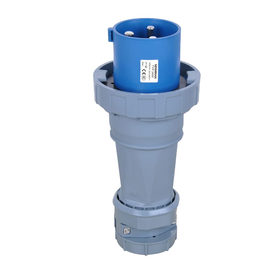 Connecteur IEC60309 3 broches 125A contre la poussière IP67
