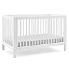Gap babygap charlie 6 in 1 convertible crib greenguard gold certified bianca white  urban country home decor
