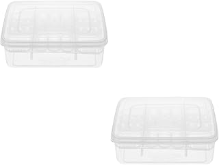 Balacoo 2 Peças Incubadora De Ovos De Plástico Para Répteis Incubadora De Incubação De Répteis Incubadora De Ovos De Répteis Incubadora De Incubação De Ovos Ovos Para