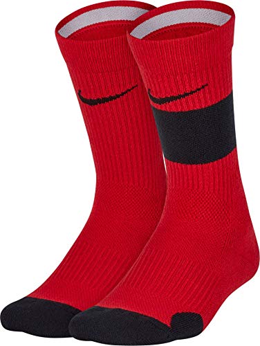 Nike Elite Crew Socks Young Athletes Kids Shoe size 7C-10C (Sock size 4-5) (Shoe size 7C-10C (Sock size 4-5))