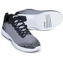 KR Strikeforce Aviator Mens Athletic Bowling Shoes with Fixed Heel and Slide Pads for Right or Left Handed Bowlers