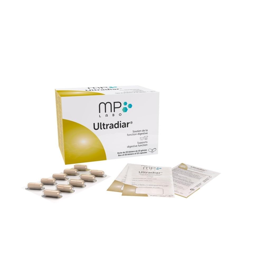 Pack de 2 Ultradiar - Soutien digestif, selles Molles & gaz Digestion