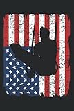 Ringeturnen Ringe Turner Ringsport USA Flagge Geschenk Notizbuch (Taschenbuch DIN A 5 Format Liniert): Ringtraining Geschenk Notizheft, Schreibheft, ... und Profisportler, die Geräteturnen lieben.