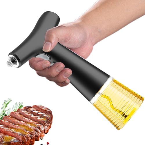 Aceitero de eléctrico: botella de aerosol automática portátil, el versátil para la cocina, ayudantes ayudantes de cocina para cocinar a la parrilla | Barbacoa Use ensaladas platos de ver