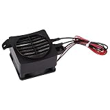 Heitune PTC Heizung, 100W 12V Energieeinsparung PTC Auto-Ventilator-Luft-Heizung Temperiergeräte Heizelement Heizgeräte PTC-Luftheizung