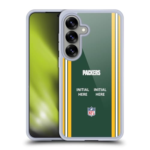 Coque NFL Green Bay Packers Samsung S25 personnalisable avec initiale