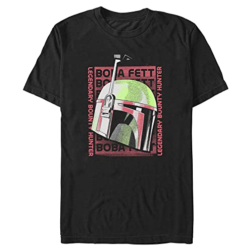 T-shirt Star Wars Boba 5XL vêtement grande taille homme graphique noir