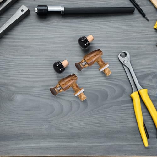 Tapones de plástico para vino Ipetboom que evitan goteos en barriles de casa 7