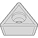 WIDIA TCMT21505 THM Victory TCMT High Performance Turning Inserts, Carbide, 0.008"/0.2 mm Radius, Uncoated Grade THM