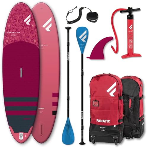 Fanatic Diamond Air 9,8 Sup 2024 INKL. Pure 3-Piece Paddel