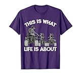 This Is What Life Is About Quad Bike Father and Son ATV T-Shirt