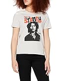 Corte regular Wrangler Stand UP tee Camiseta, Gris, S para Mujer