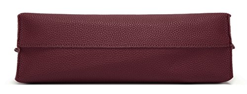 Image of Dreubea Women's Soft Faux Leather Tote Shoulder Bag from, Big Capacity Tassel Handbag