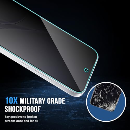 Image of ArmourPro Anti-Spy Privacy Tempered Glass for Oppo Reno 15 Pro Mini - Anti Peeping Screen Protector, Edge to Edge Full Coverage, 9H Hardness, Easy Installation Kit | Pack of 2
