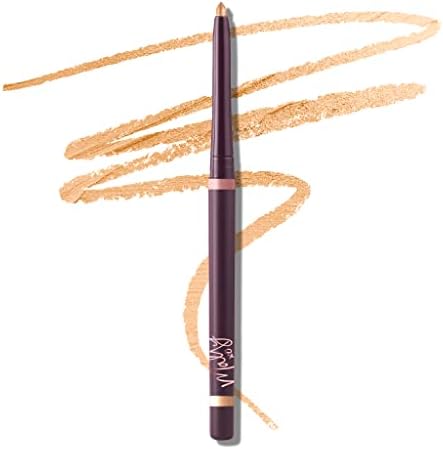 Mally Beauty Evercolor Gel Waterproof Eyeliner - Gold Glimmer - Creamy Long-Lasting Smudge-Proof Gel Formula - Retractable Eye Liner