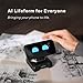 TangibleFuture LOOI Robot-Space Black – AI Desktop Companion with ChatGPT Voice Interaction, Memory, Personality, Gesture & Face Recognition, Emotional Support, and 10W Wireless Charging