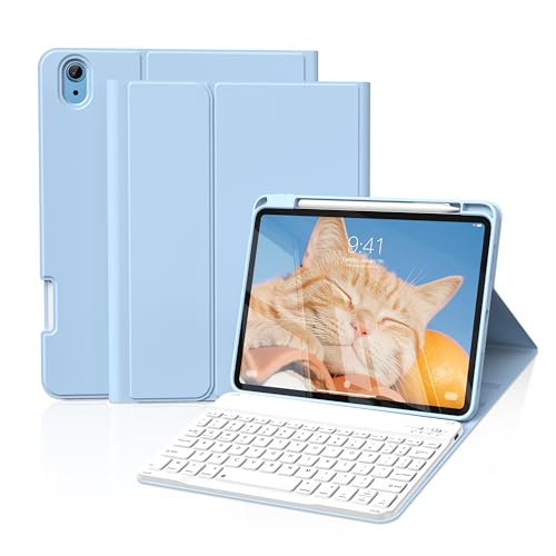 JKSML iPad 11/10 P[X L[{[ht 11C` A16 2025 10 10.9C` 2022N CX O\ ܂L[{[hJo[ ^ y yVz_[t u[