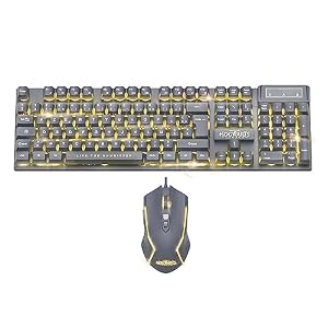 Freaks and Geeks Wizarding World Hogwarts Legacy Pack Tastatur und Maus mit Hintergrundbeleuchtung, Schwarz (USB, PC)