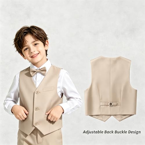 Image of Kids Vest for Boys Formal Suit Vests
