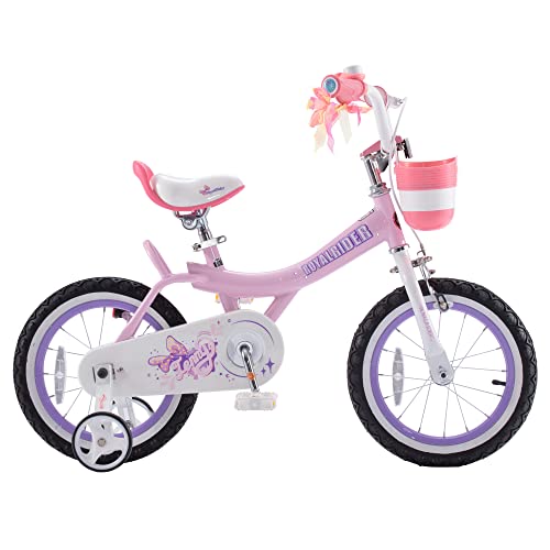 Image of Royalbaby Princess Girls Kids Bike 12 14 16 18 20 Inch Children Bicycle with Basket for Age 3-12 Years