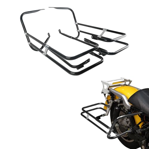 Soporte para guardabarros de alforjas para motos Harley miniatura 3