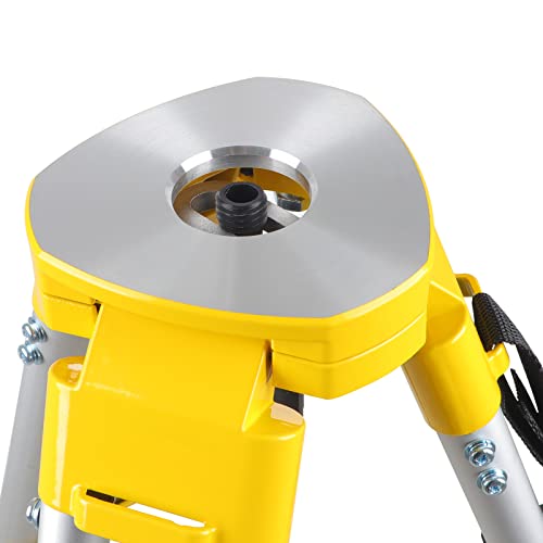 image for Firecore Aluminum Survey Tripod, Heavy Duty Contractor Tripod with 5/8