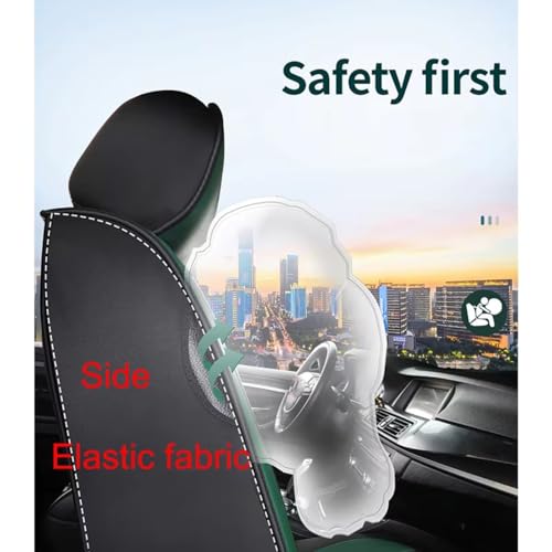 Housse de siege universelle cuir PU imperméable et lavable 5 places - 4