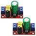 GODIYMODULES 2 Pcs Adjustable 2 Way Crossover Two-Way Crossover HiFi Speaker High and Low Frequency Car Bass Audio Speaker Crossover Filter DIY Home