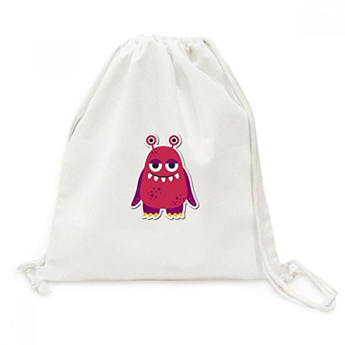 Sac univers et monstre rose alien cadeau idéal toile cordon
